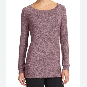 ATHLETA Pose Top Chianti Marl (Wine Red/Purple Heather) XL 721605-02